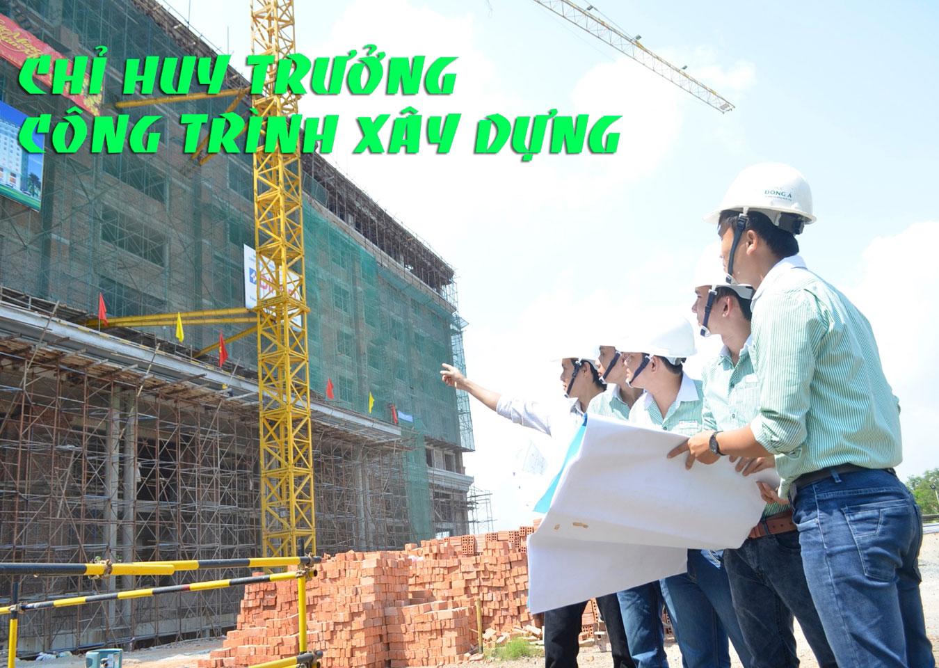 Tuyển Dụng Chỉ Huy Trưởng Công Trường